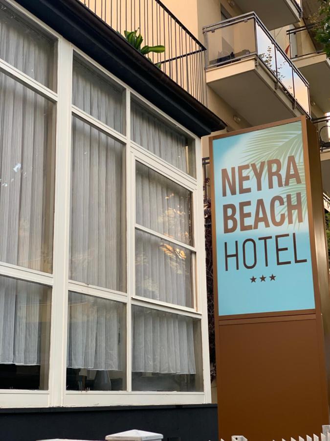 Hotel Neyra Beach Римини Экстерьер фото